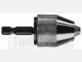Бързозатягащ патронник до 6 mm D= 1 - 6 mm; опашка 1/4" външен шестостен