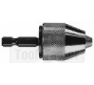 Бързозатягащ патронник до 6 mm D= 1 - 6 mm; опашка 1/4" външен шестостен
