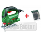 Прободен Трион BOSCH PST 700 E + 10 ножчета Мощност 500 W Куфар Регулиране на оборотите
