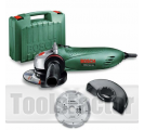 Ъглошлайф BOSCH PWS 750 - 125 + Диамантен диск Мощност 750 W Предпазител 125 mm Куфар