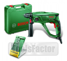 Перфоратор BOSCH PBH 2100 RE + 6 свредла Мощност 550 W Сила 1,7 J SDS+ Куфар