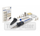 Газов поялник Dremel Versatip + комплект за пирографиране