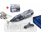Акумулаторен мултишлайф Dremel 8200-1/35 10.8V Li-Ion + Комплект консумативи