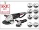 Комплект Голям и малък Ъглошлайф SKIL 1042 Комплект Голям и малък Ъглошлайф SKIL 1042