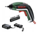 Акумулаторна Отвертка BOSCH IXO V 3,6 V Li-Ion Сила 4,5 Nm Метална кутия 10 бита  USB-зарядно
