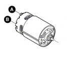 Безчетков Електромотор 10,8 V за Bosch GSR 10,8 Li-2