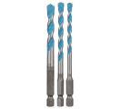 Комплект универсални свредла HEX-9 Multi Construction, 3 части 5; 6; 8 mm