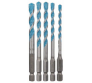 Комплект универсални свредла HEX-9 Multi Construction, 5 части 4; 5; 6; 6; 8 mm