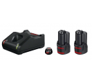 Стартов комплект Aкумулаторни батерии 2 x GBA 12V 2.0Ah + бързо зарядно GAL 12V-40