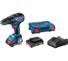Акумулаторен винтоверт GSR 18V-50, 2 батерии 2.0 Ah + L-CASE